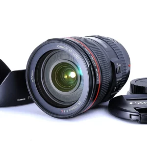 canon ef 24 105mm f/4 l is usm af auto focus zoom linsa