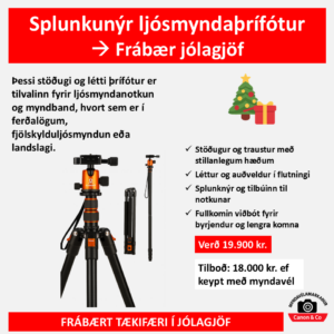 jólagjafir þrífótur ad template verd