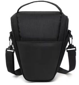 stílhrein og létt myndavélataska sem ver canon byrjenda og millistigsvélar