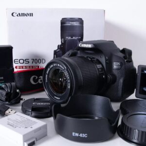 canon eos 700d + ef s 18 55mm f/3.5 5.6 is stm – í kassa | 11.298 smellir