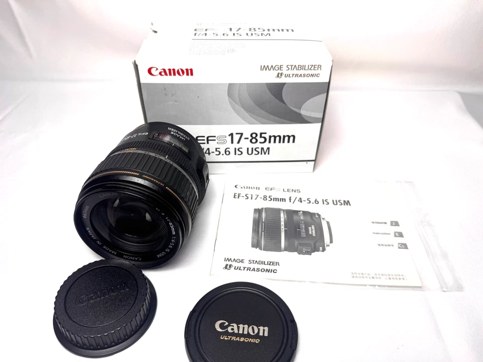 Canon EF-S 17–85mm f/4–5.6 IS USM í kassa