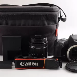 canon eos kiss x9 (eos 200d) – 12.820 smellir – premium++ ástand + manfrotto taska