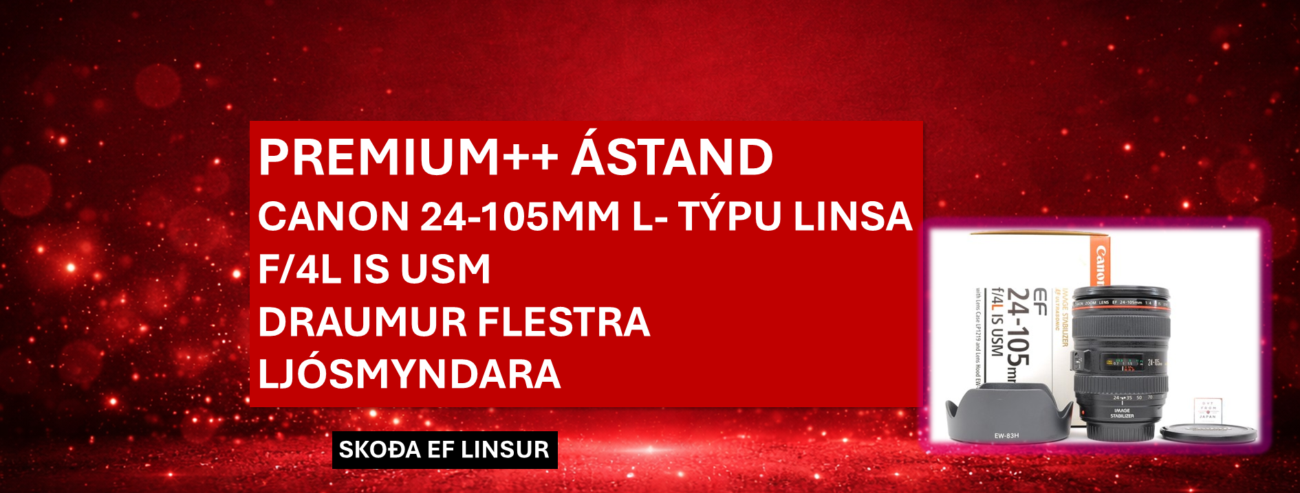 Umsögn viðskiptavinar – EF Linsur