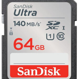 Sandisk Ultra, 64GB, SDXC, UHS-I