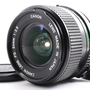 Canon New FD 24mm f/2.8 víðlinsa fyrir filmuvélar