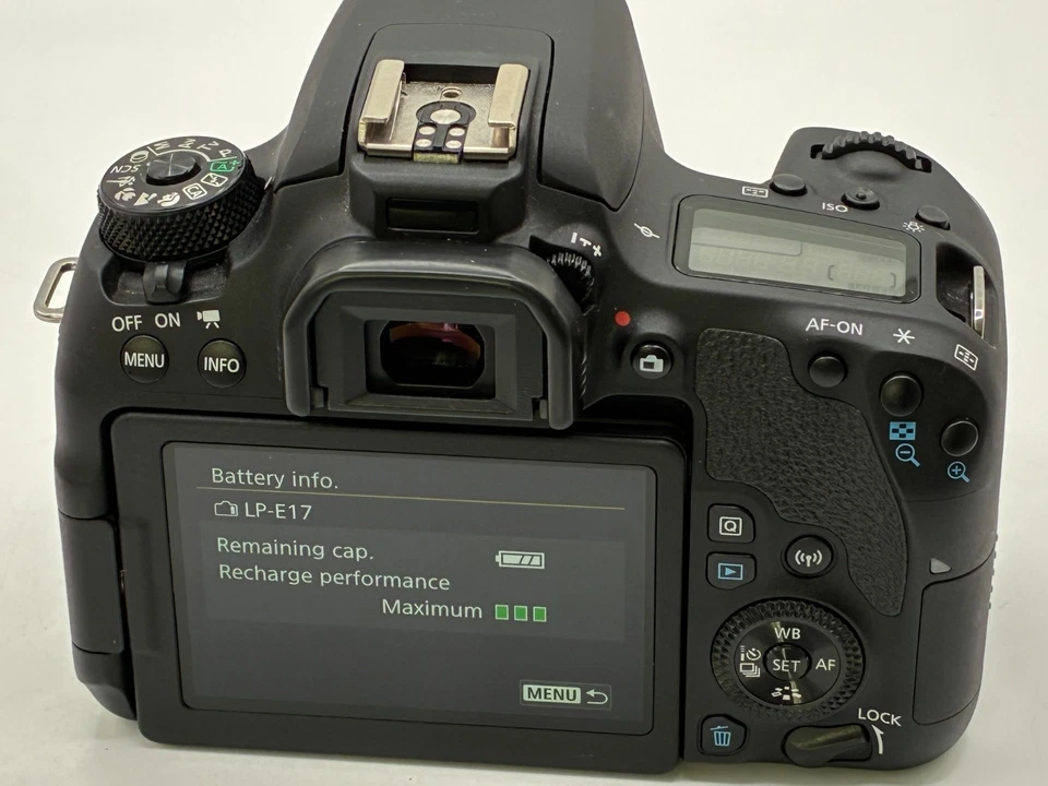 Canon EOS 77D DSLR vél í frábæru standi, aðeins 3.024 smellir, í kassa - Image 3