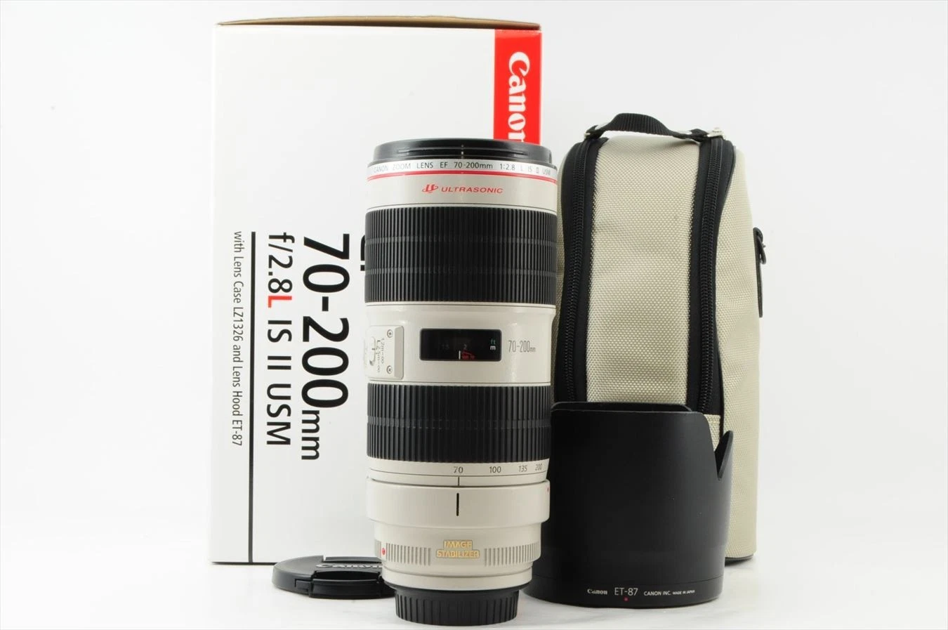 Nánast ný Canon EF 70-200mm F/2.8 L IS II USM í upprunalegum kassa